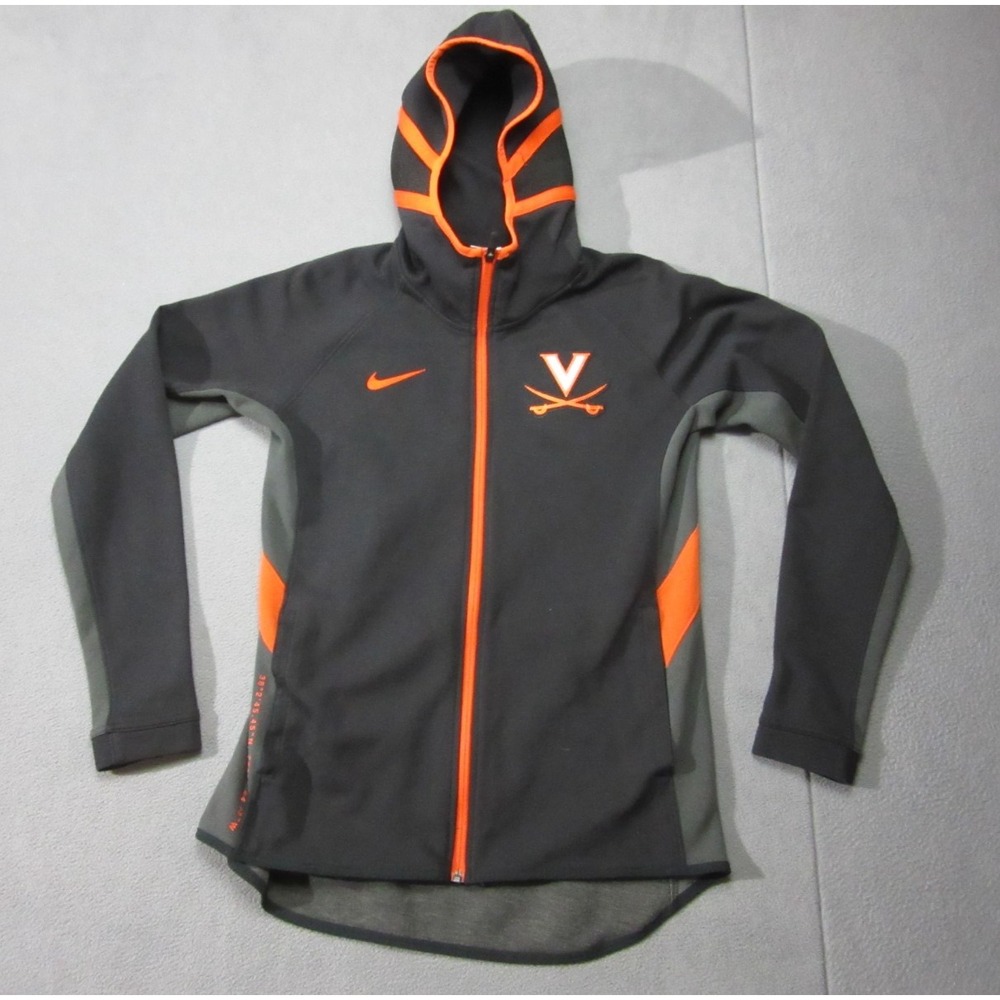 Nike Hoodie Mens Medium Black Good Virginia Cavaliers NCAA Jacket CQ3064-011